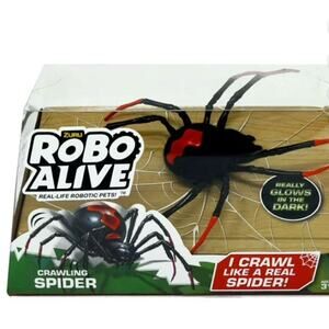 ZURU Robo Alive Battery Powered Crawling Spider Robotic Toy NWT